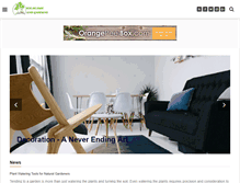 Tablet Screenshot of forhomesandgardens.com